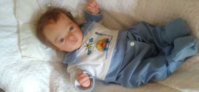 Bebê Reborn menino pronta entrega