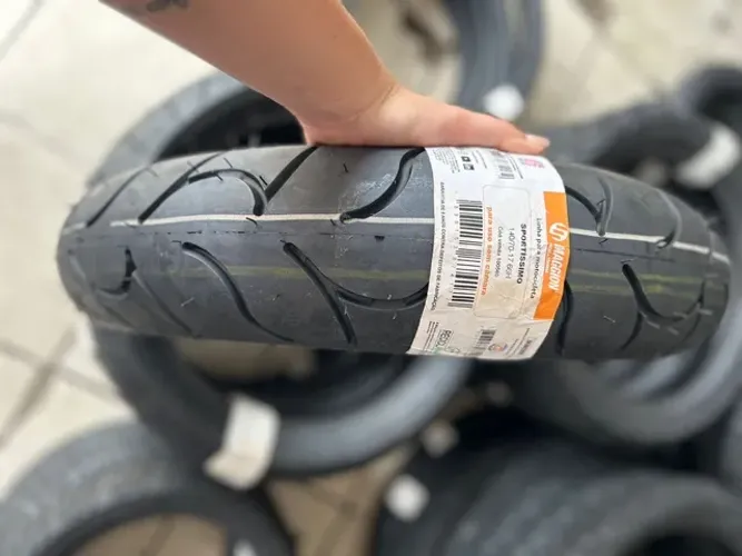 Pneu moto traseiro 140/70/17 MAGGION (montagem gratis)