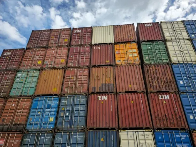 Container Marítimo Dry Box 40 E 20 Pés Usado