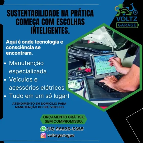 Fazemos manutenção em veículos elétricos, carro elétrico, carro híbrido, moto elétrica !!!