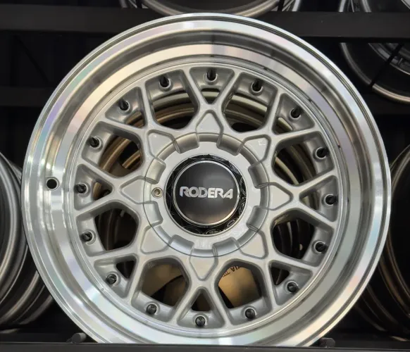 Rodas Rodera BBS RS2 aro 15 tala 8 furacão 4x100 4x108