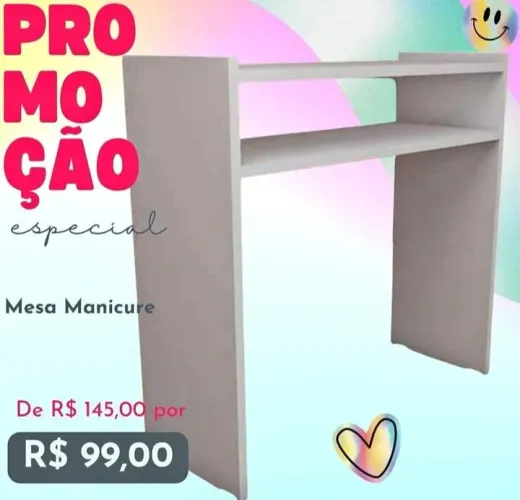 Mesa Manicure em Promoção