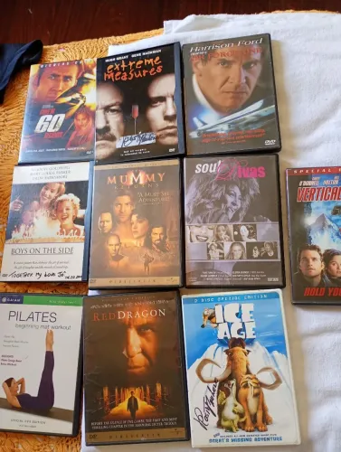 DVDs de filmes diversos - Coleção
