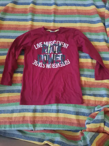 Camiseta Infantil Rock Power - Vermelha
