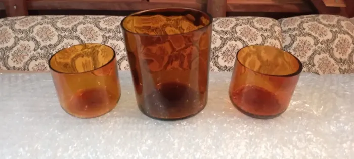 Jogo de caipirinha Âmbar 