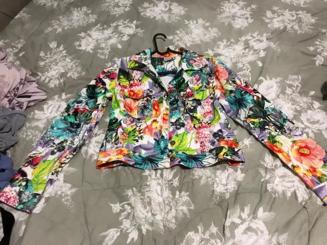 Jaqueta floral Enjoy