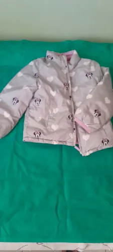 Casaco Acolchoado Dupla Face Minnie Mouse