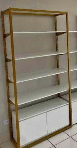 Estante industrial em mdf e ferro