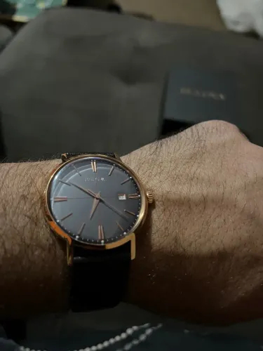 Relógio Masculino Bulova Pulseira de Couro