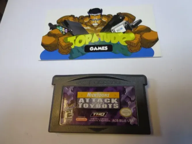 Jogo Nicktoons Attack of the Toybots Game Boy Advance Conservado