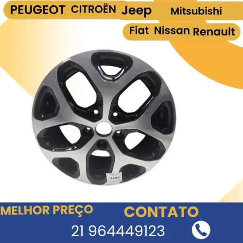  Roda Aro 17 Renault Captur 5x114.3 2017/2020     etq4255