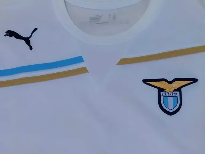 Camisa Lazio Tam. XL. Original Puma. Branca. Calcio. Taubaté.