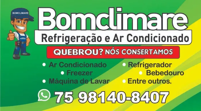 Conserto em Refrigeração,ar condicionado maq lavar