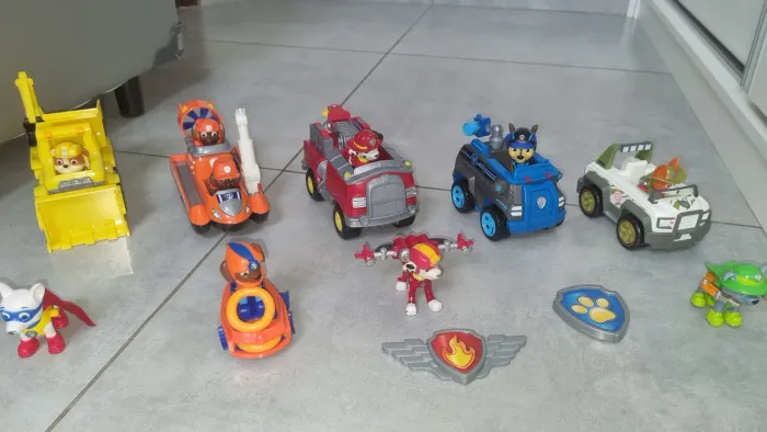Coleção Patrulha Canina, Carros e Super Wings