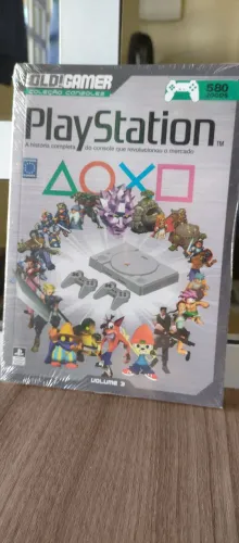 Livro PlayStation - Coleção Old Gamer Volume 3
