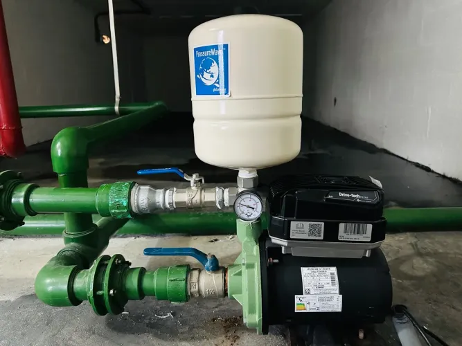 Instalação e manutenção Bomba D'água