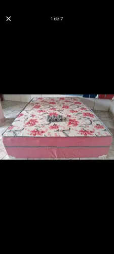 Cama Box temos rosa e outras cores e modelos