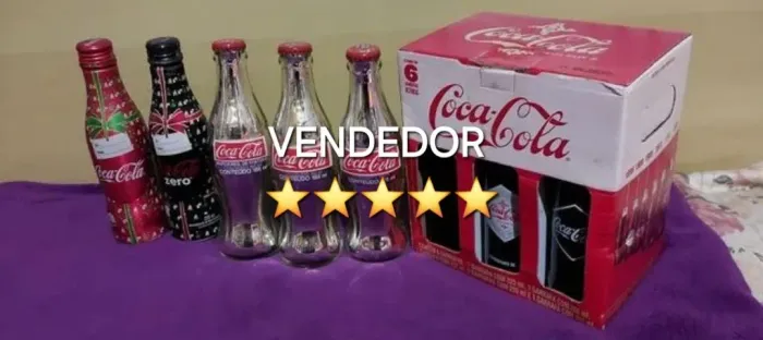Garrafas antigas Coca-Cola 