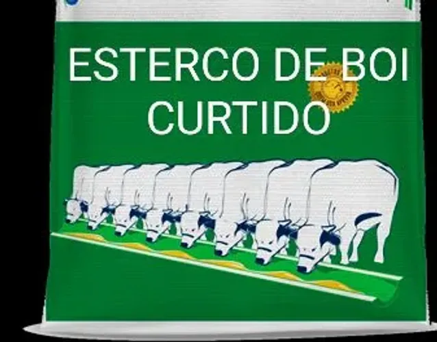 Esterco curtido boi