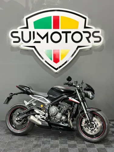 TRIUMPH STRET TRIPLE 765 RS IMPECÁVEL ZERADA SUL MOTORS