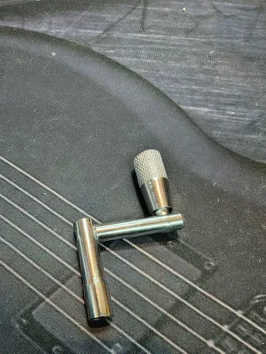 Chave de afinação manivela para bateria acústica ou eletrônica em aço 