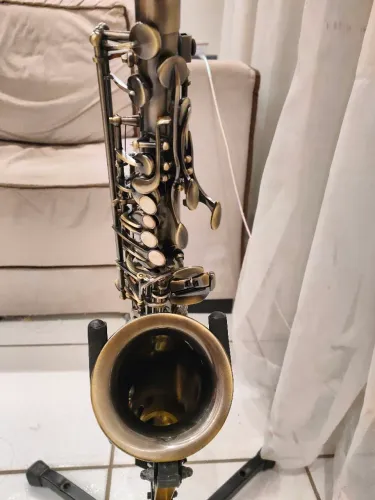 Saxo Alto Custon Série Envelhecido 