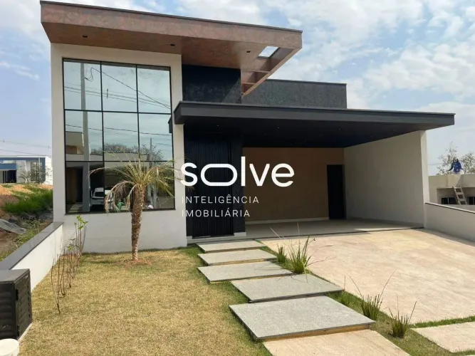 Casa em Condomínio à venda em Indaiatuba - Residencial Milano, 3 quartos 186 m² por 1.750.