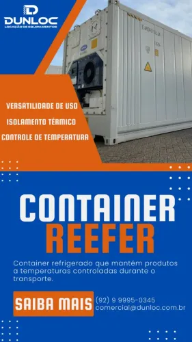 ** Locação de Container Reefer 40 Pes ** Alugue Agora