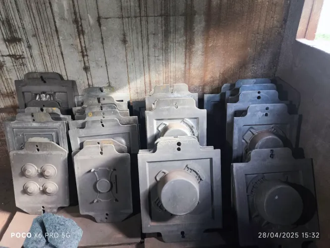 Moldes para peças de metal