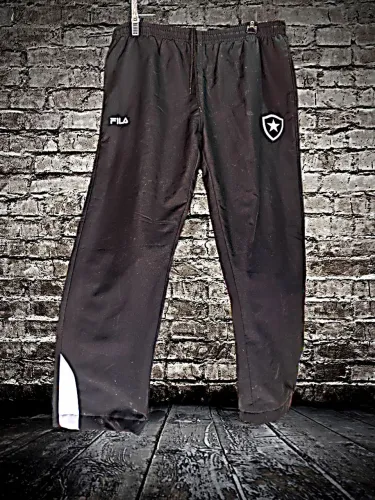 Raridade Calça De Viagem do Botafogo 2010 FILA, Oficial e Original, Tam. GG, Logo Bordado