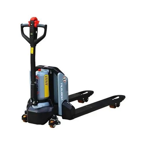 Transpaleteira elétrica 1500kg bateria de lítio