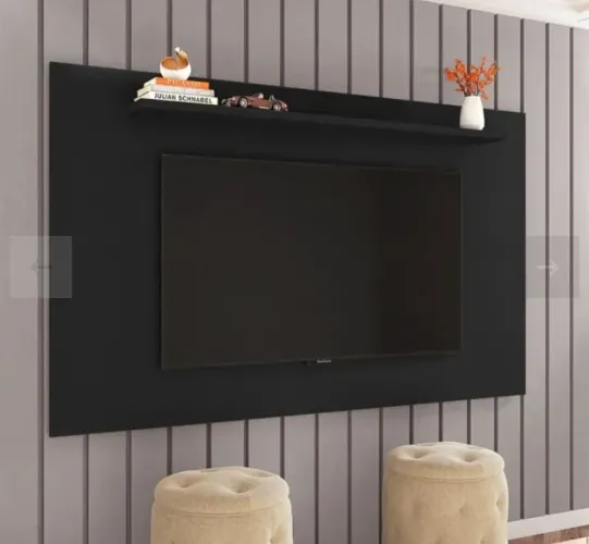 Painel para tv preto 