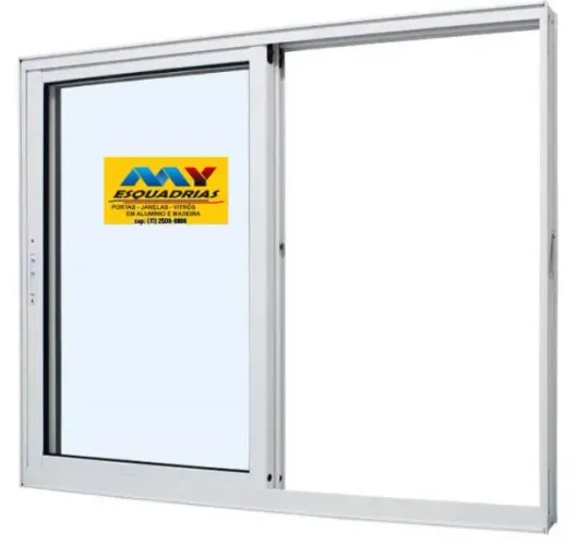 VITRO DE CORRER 2 FOLHAS MOVEIS 
