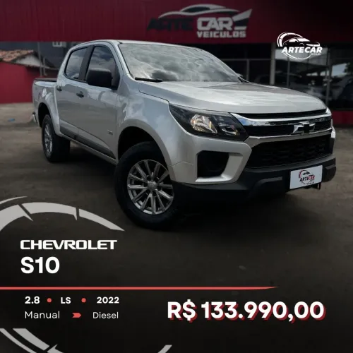 Chevrolet S10 LS 2.8 4x4 diesel manual 2022!!64 mil km 