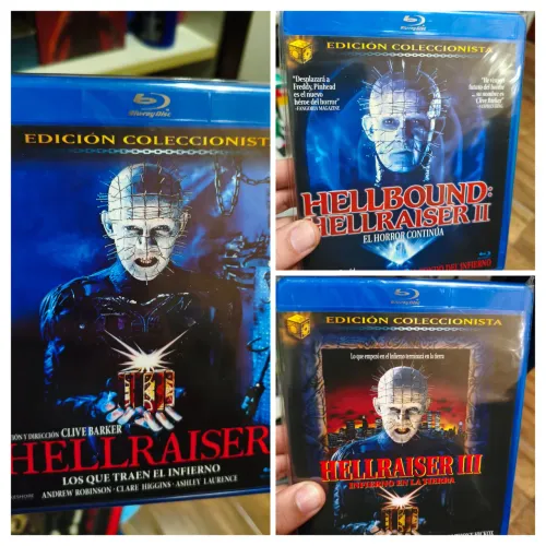 Blu Ray - Hellraiser Trilogia - Legendado PT
