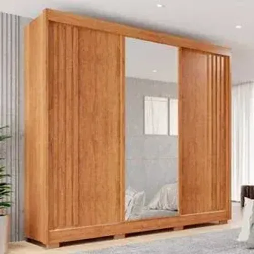 Guarda Roupa Casal 100% MDF com Espelho 3 Portas 4 Gavetas FAZEMOS ENTREGAS!