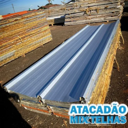 Telha de zinco R$ 35 o metro 
