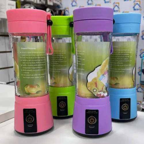 Mini Liquidificador Portátil USB Recarregável