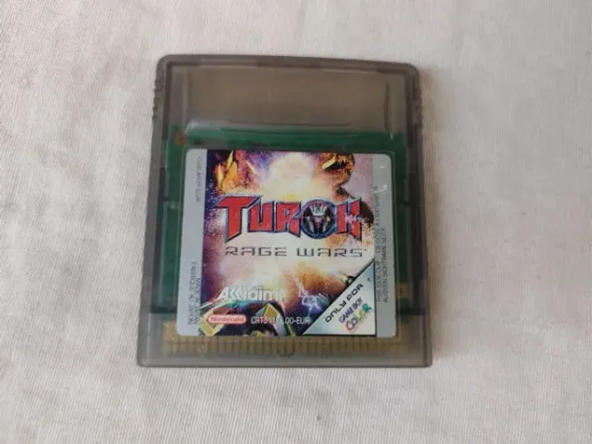 Turok Rage Wars - Jogo Cartucho Original Game Boy Color