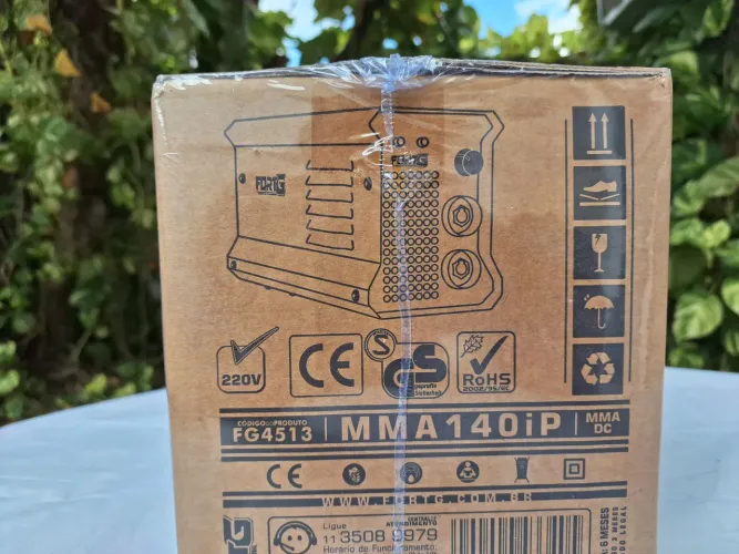 Máquina de solda inversora 140a, 220v