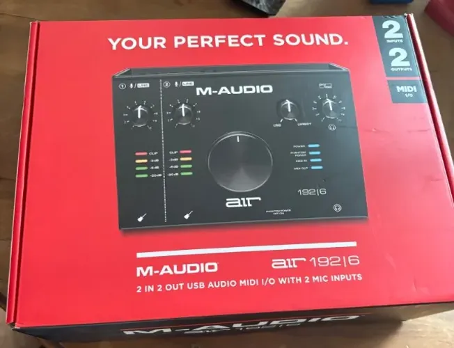 Interface Audio/Midi M-AUDIO AIR 192-6