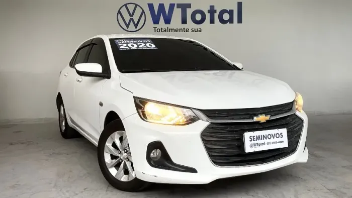 ONIX LTZ 1.0 TURBO 2020 BRANCO.