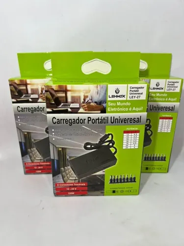 Carregador Portátil Universal 120W - LEHMOX LEY-27