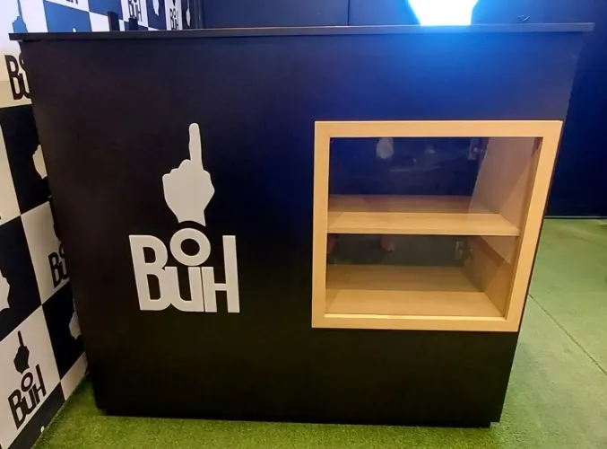 Balcão de organização, ideal para caixa - loja