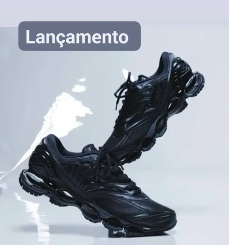 Tênis Mizuno Wave Prophecy LS Preto masculino