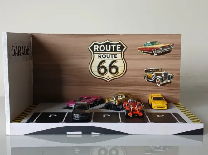 Diorama Route 66 Não acompanha carrinhos