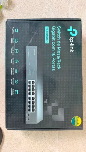 Switch de mesa 16 portas