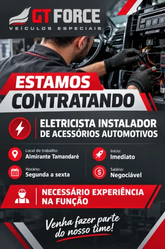 Eletricista - instalador acessorios automotivos