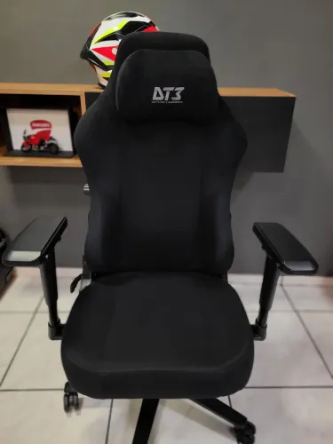Cadeira Gamer DT3 Sports Nero | Tecido Max2Weave | Preta | Braços 4D