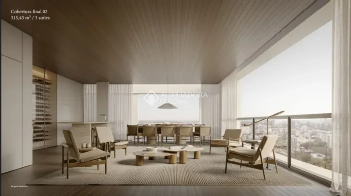 Cobertura Horizontal no Galeria Jardim